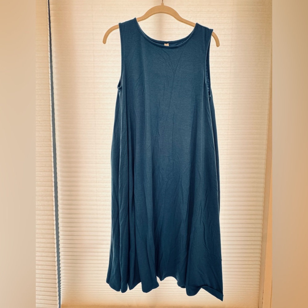 Zenana Blue Tank Dress